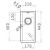 Zlewozmywak Pyramis ASTRIS 17x40 101027501